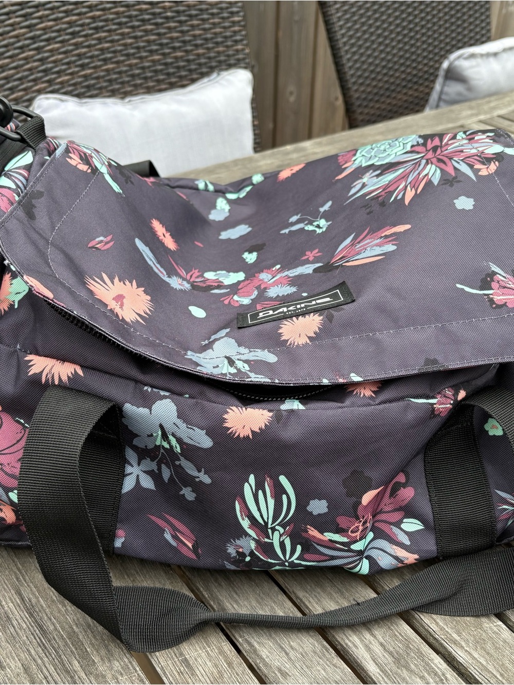Dakine 35 ltr Duffel and toiletry bag